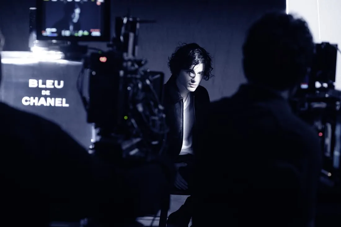 Timothée Chalamet Bleu de Chanel