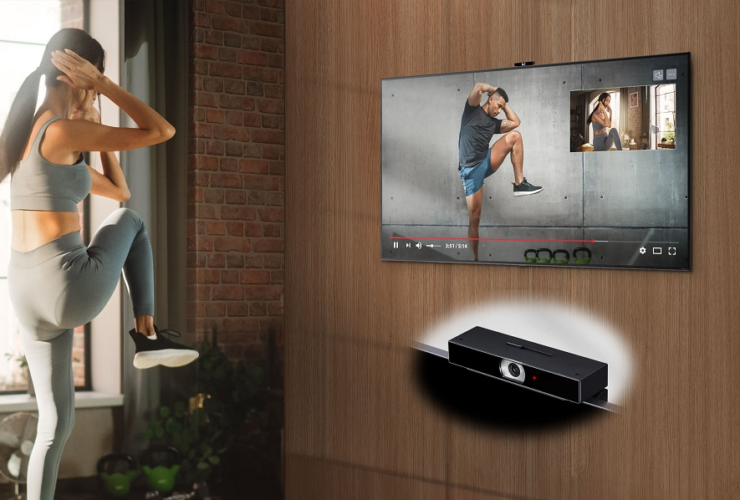 La Smart Cam de LG s’associe aux téléviseurs LG pour une expérience plus intelligente et plus interactive