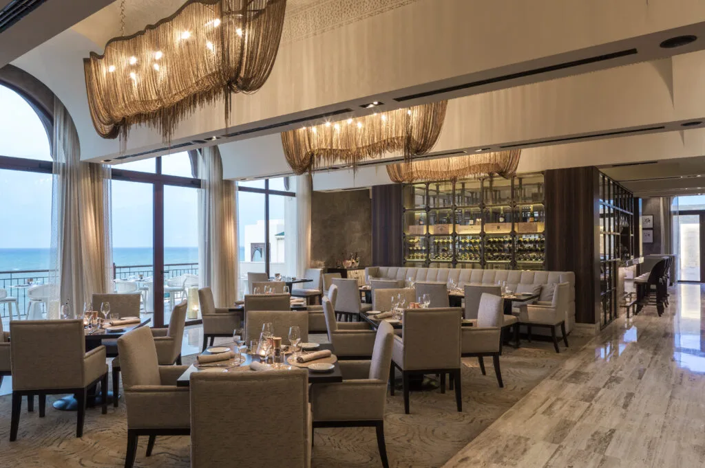 Restaurant Creek Bistro Chic Four Seasons Hotel Tunis