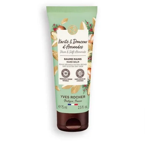 Un Baume Mains sublimé par un doux parfum d’amande, pour une peau hydratée et délicatement parfumée. Répare et apaise les peaux sèches et extra sèches.