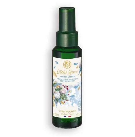 Brume corps et cheveux litchi givré - Voile Parfumé