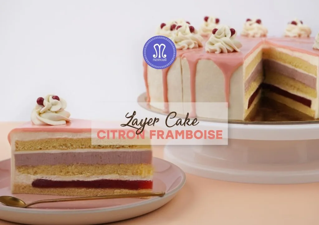 Citron Framboise Pâtisserie Masmoudi