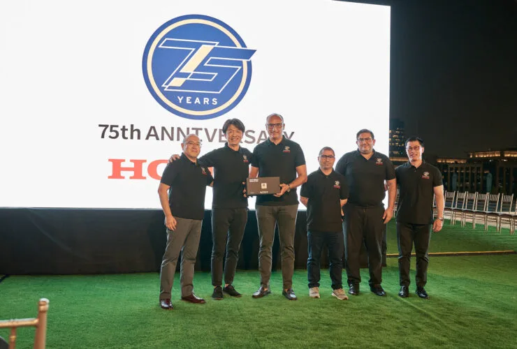 75e anniversaire de Honda