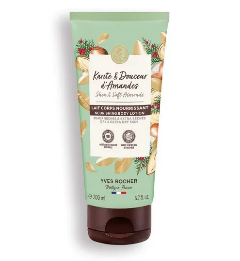 Lait corps nourrissant karité & douceur d'amandes