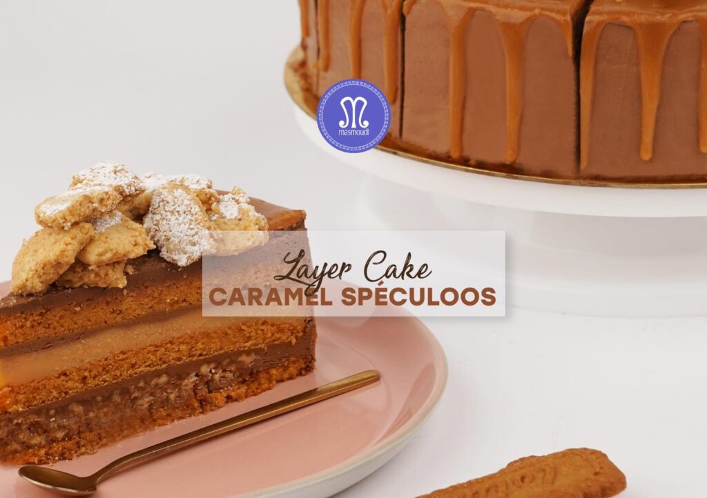 Layer Cake Caramel Speculoos Pâtisserie Masmoudi | Trendymagazine | Trendymagazine