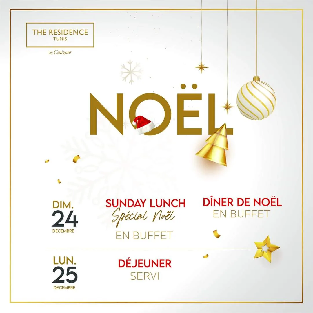 Noël festif au The Residence Tunis