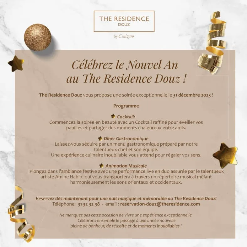 Programme-Nouvel-An-The-Residence-Douz