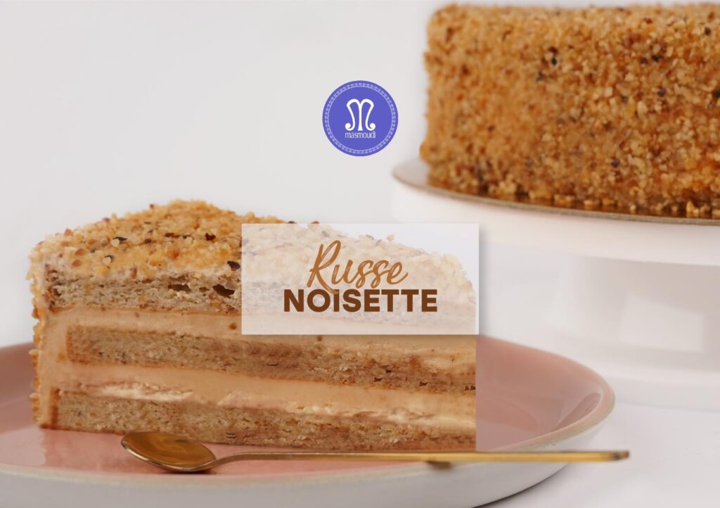 Russe Noisette Pâtisserie Masmoudi | Trendymagazine | Trendymagazine