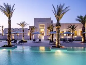 Exterieur piscine hotel residence Douz Tunisia