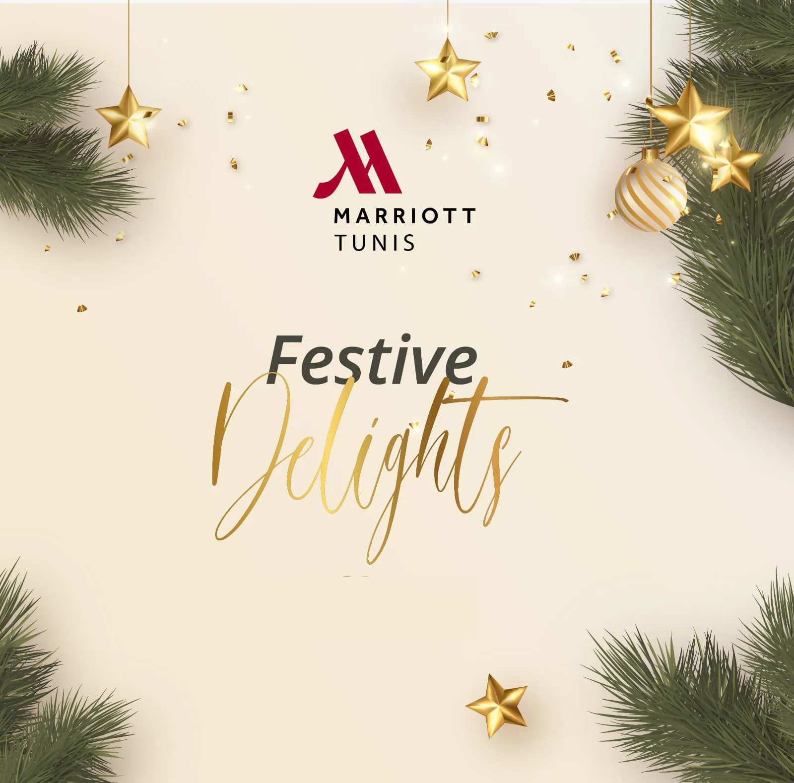 Au Tunis Marriott Hotel, la saison des fêtes s’annonce étincelante