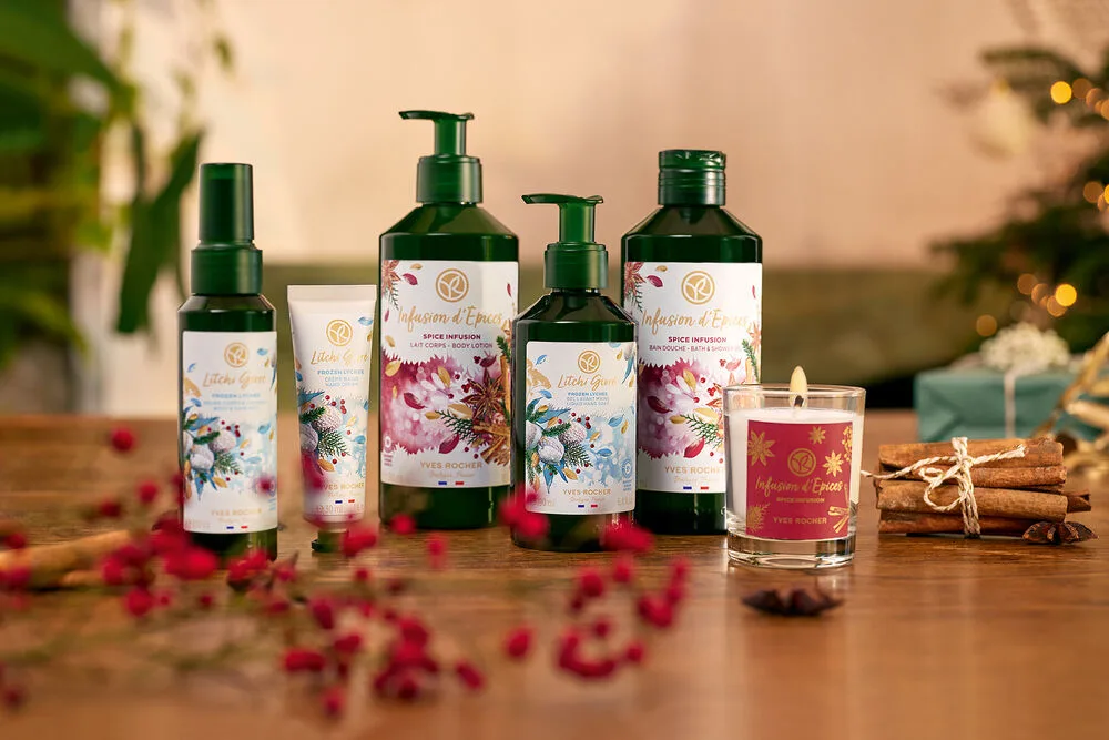Collection Temps des Fêtes d'Yves Rocher