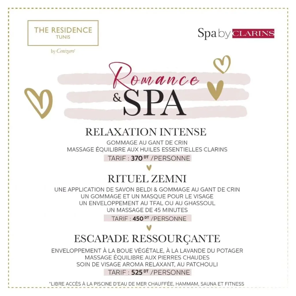 A Tailor-Made Romance à The Residence Tunis