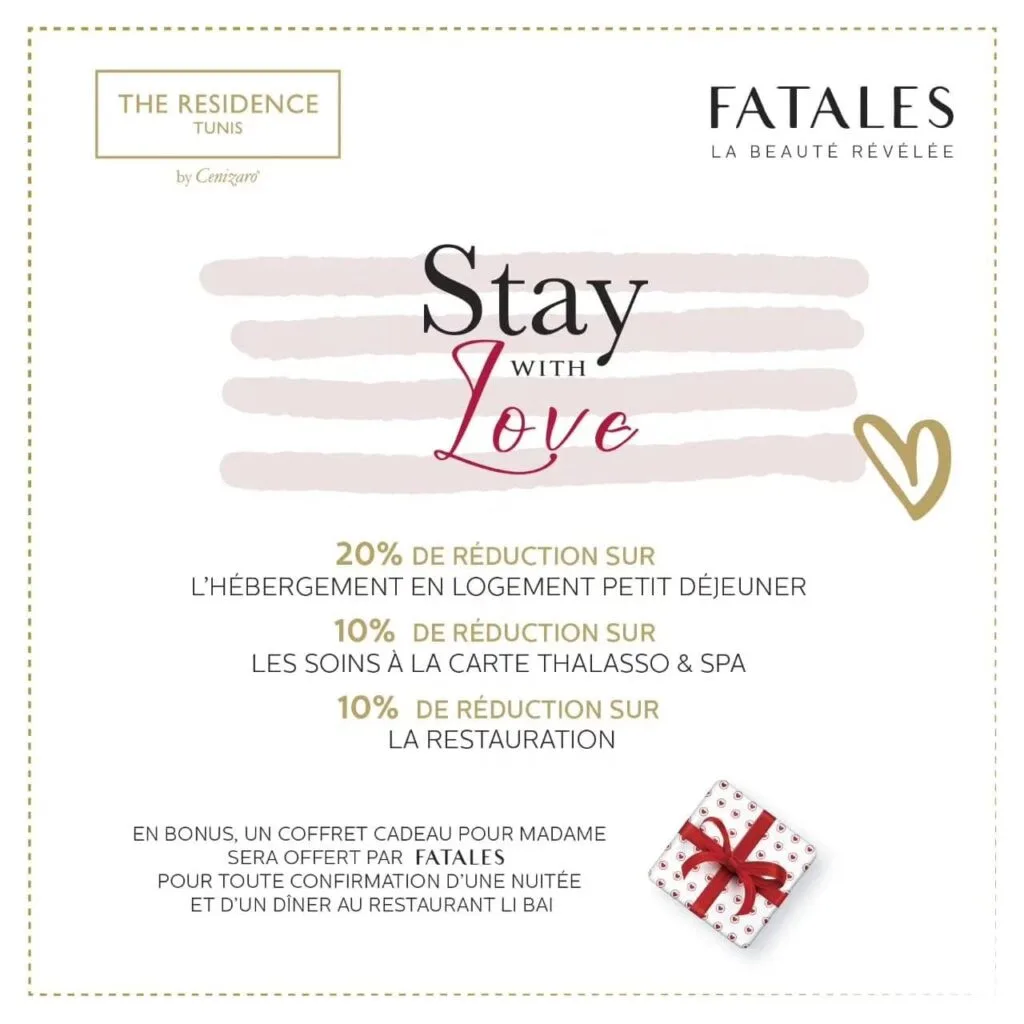 A Tailor-Made Romance à The Residence Tunis