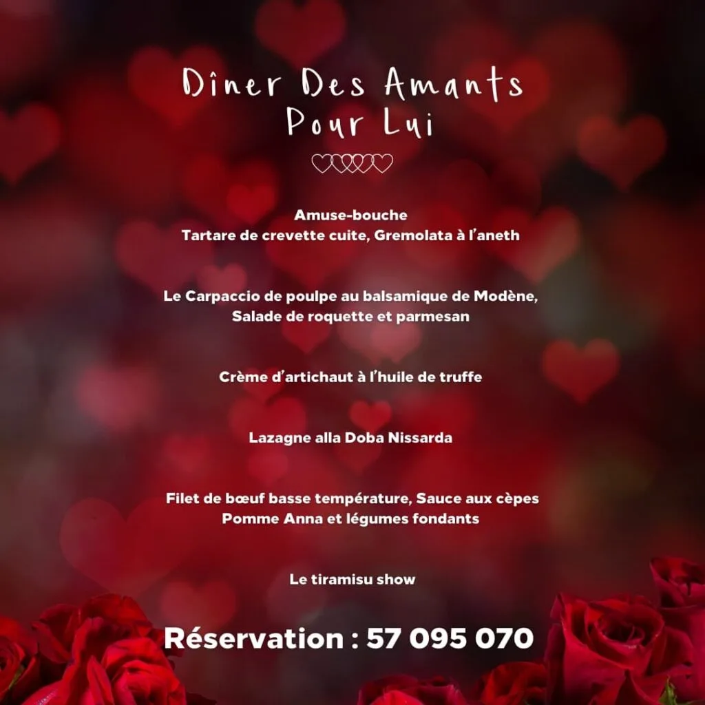 Séjour romantique : Découvrez l'Offre Spéciale Saint-Valentin 2024 à l'Hôtel Hilton Skanes Monastir!