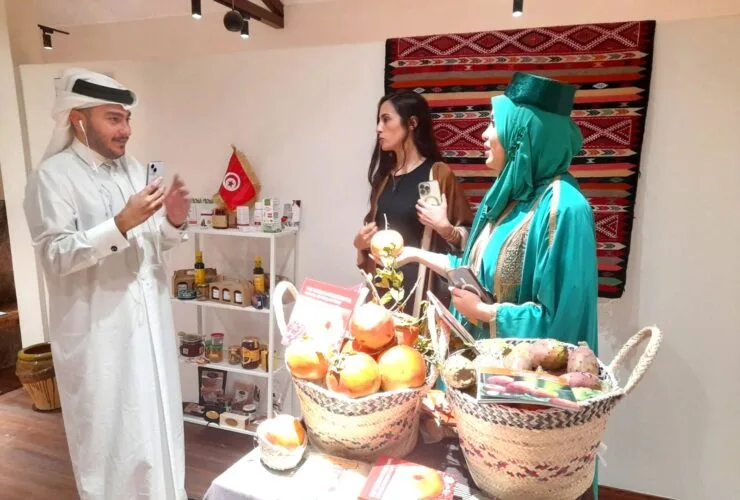 Promotion des produits du terroir à loccasion de la journée nationale de la République tunisienne à lExpo Doha