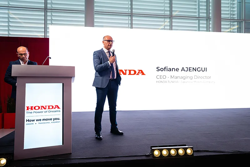 Mr Sofiene Ajengui, Directeur Général Honda Tunisie