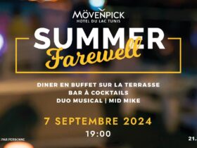 Summer Farewell Mövenpick Hôtel du Lac Tunis