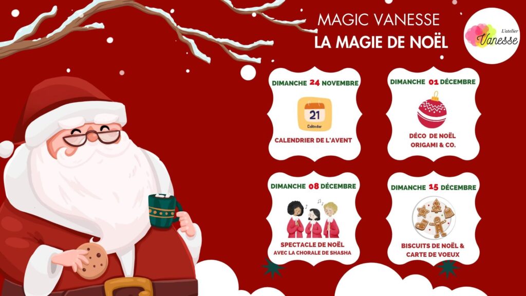 Magic Vanesse Ateliers Spéciaux Noël | Trendymagazine | Trendymagazine