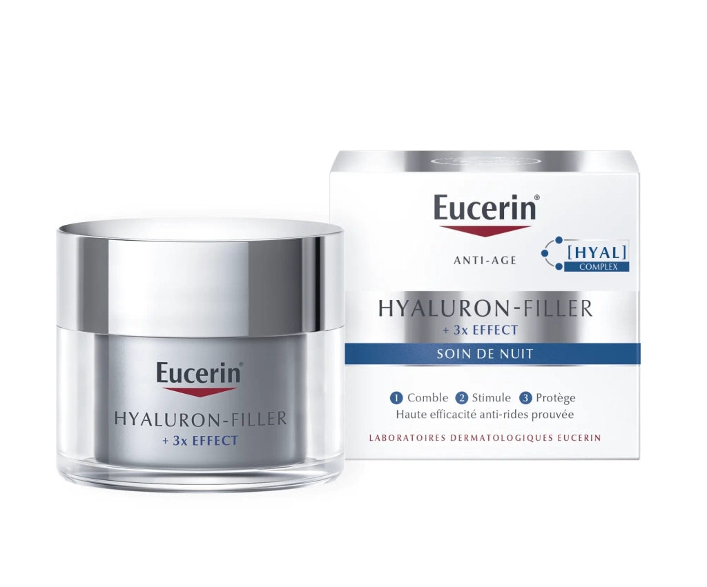 9. Eucerin Hyaluron-Filler + 3x Effect – Crème de nuit | Trendymagazine | Trendymagazine