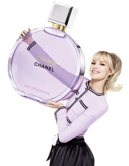 ANGÈLE LE VISAGE DU NOUVEAU PARFUM CHANCE EAU SPLENDIDE | Trendymagazine