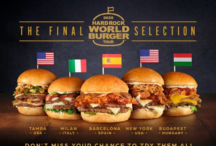 hard rock café World Burger Tour 2025