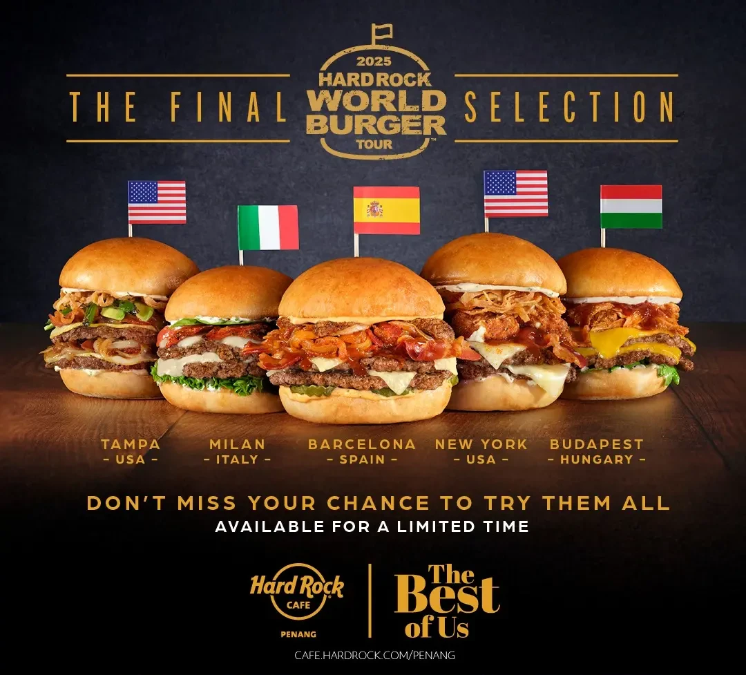hard rock café World Burger Tour 2025 | Trendymagazine