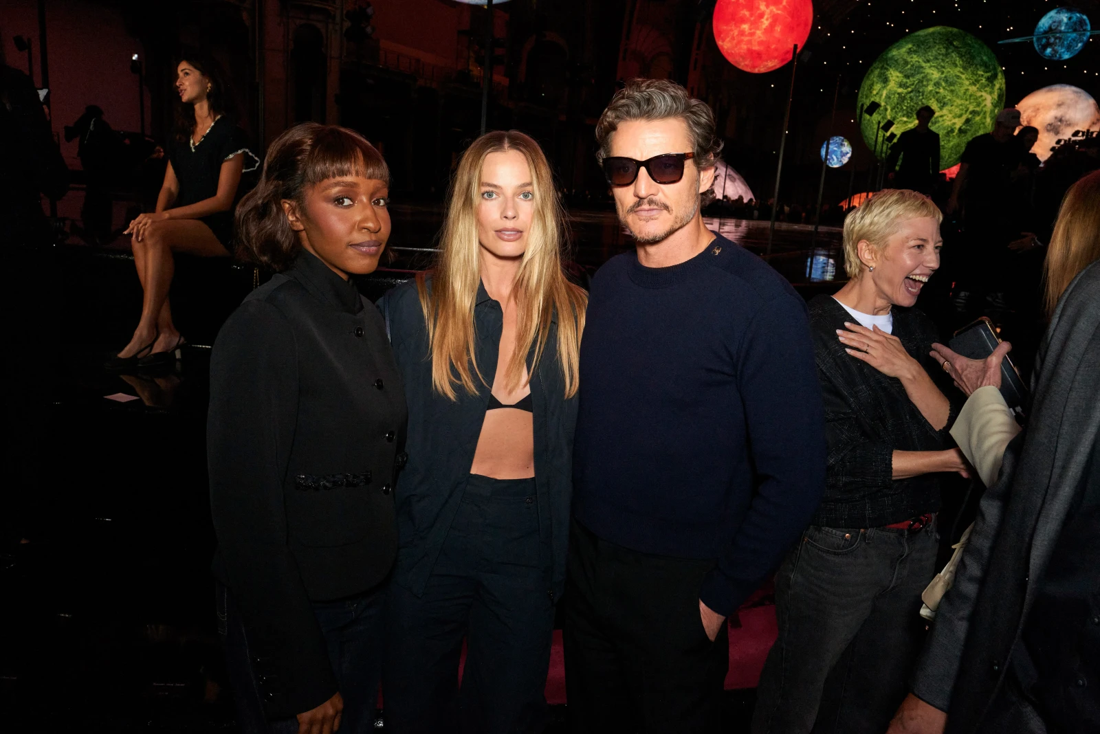 chanel CELEBRITIES ATTENDING THE SHOW