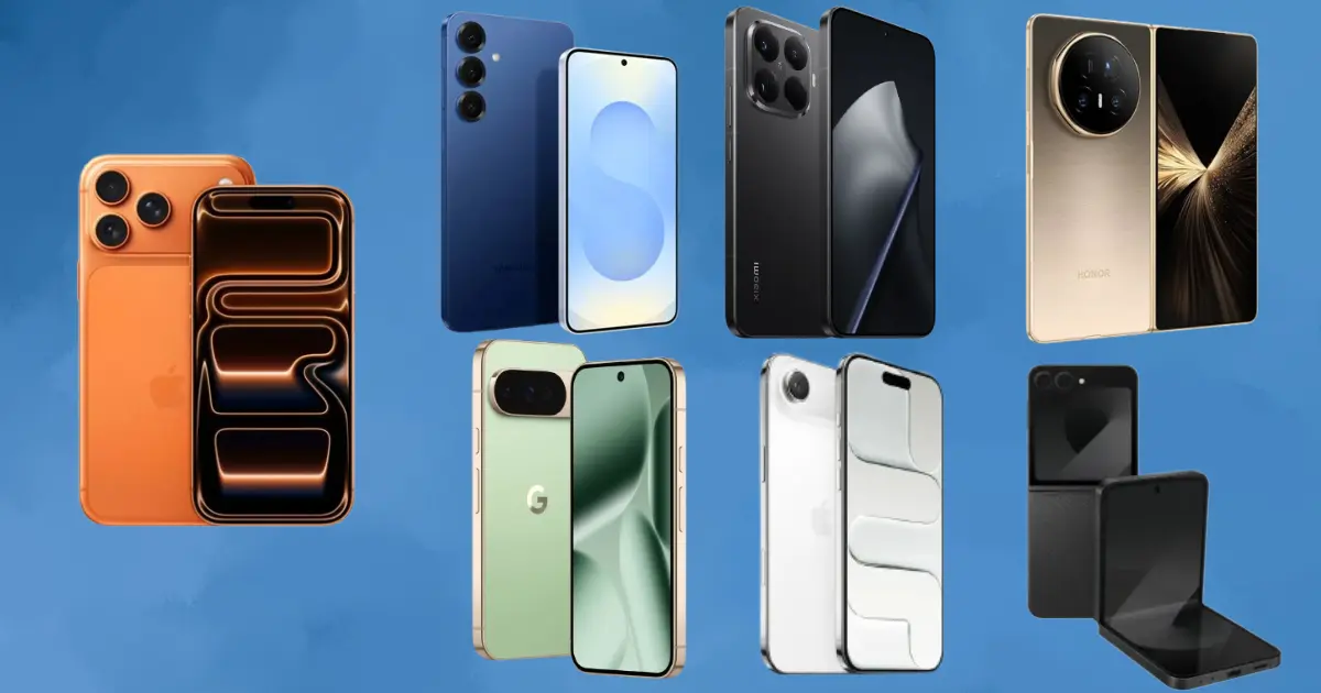 Top 7 des meilleurs smartphones sur le marché en 2025