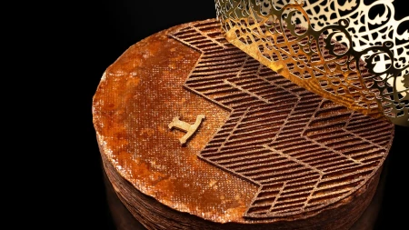 Galette des rois Curve of Time par Nina Métayer pour Jaeger-LeCoultre