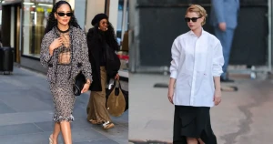 Tessa Thompson et Jessie Buckley en CHANEL à New York
