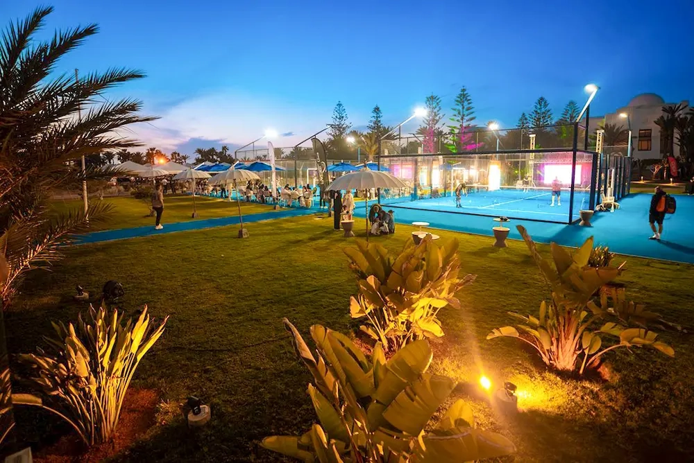 Tournoi national de padel hôtel Radisson Blu Palace Resort Thalasso Djerba