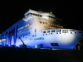 navire GNV Aurora à Tanger