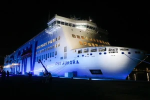 navire GNV Aurora à Tanger